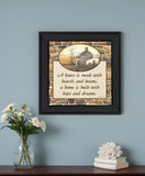 Hope and Dreams 1 Black Framed Print Wall Art - Homeroots