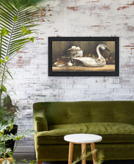 Country Charm Black Framed Print Wall Art - Homeroots