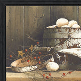 Country Charm Black Framed Print Wall Art - Homeroots