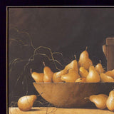 Pears and Crocks 2 Black Framed Print Wall Art - Homeroots - Flyclothing LLC