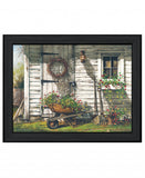 Spring Cleaning 3 Black Framed Print Wall Art - Homeroots