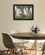 Spring Cleaning 3 Black Framed Print Wall Art - Homeroots - Flyclothing LLC