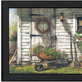 Spring Cleaning 3 Black Framed Print Wall Art - Homeroots