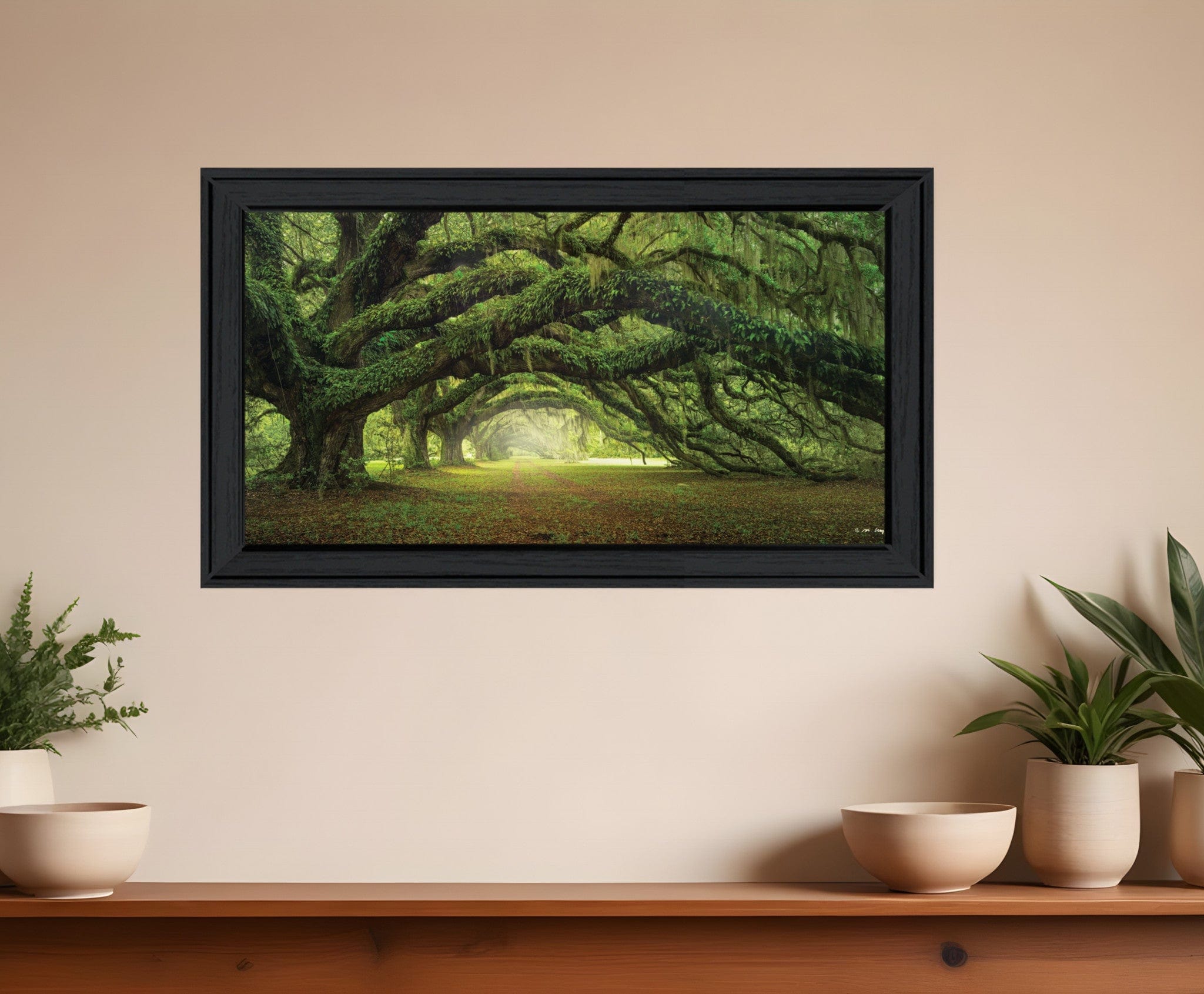 Passage 1 Black Framed Print Wall Art - Homeroots