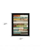 Today is a New Day 3 Black Framed Print Wall Art - Homeroots