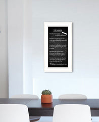 Life Lessons 3 White Framed Print Wall Art - Homeroots