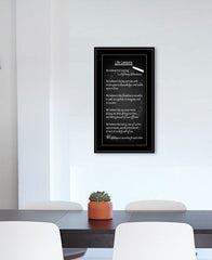 Life Lessons 4 Black Framed Print Wall Art - Homeroots