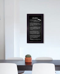 Life Lessons 5 Black Framed Print Wall Art - Homeroots
