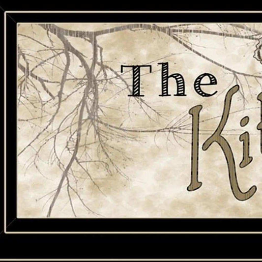 Love of Nature Kitchen or Heart of Then Home 2 Black Framed Print Kitchen Wall Art - Homeroots - Flyclothing LLC