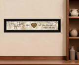 Love of Nature Kitchen or Heart of Then Home 2 Black Framed Print Kitchen Wall Art - Homeroots