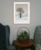 Harmony 1 White Framed Print Kitchen Wall Art - Homeroots - Flyclothing LLC