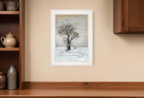 Harmony 1 White Framed Print Kitchen Wall Art - Homeroots - Flyclothing LLC
