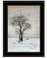 Harmony 2 Black Framed Print Kitchen Wall Art - Homeroots - Flyclothing LLC