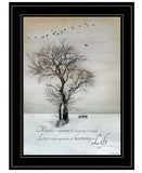 Harmony 2 Black Framed Print Kitchen Wall Art - Homeroots