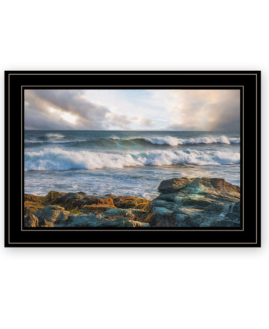 The Clearing 2 Black Framed Print Wall Art - Homeroots