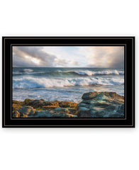 The Clearing 2 Black Framed Print Wall Art - Homeroots