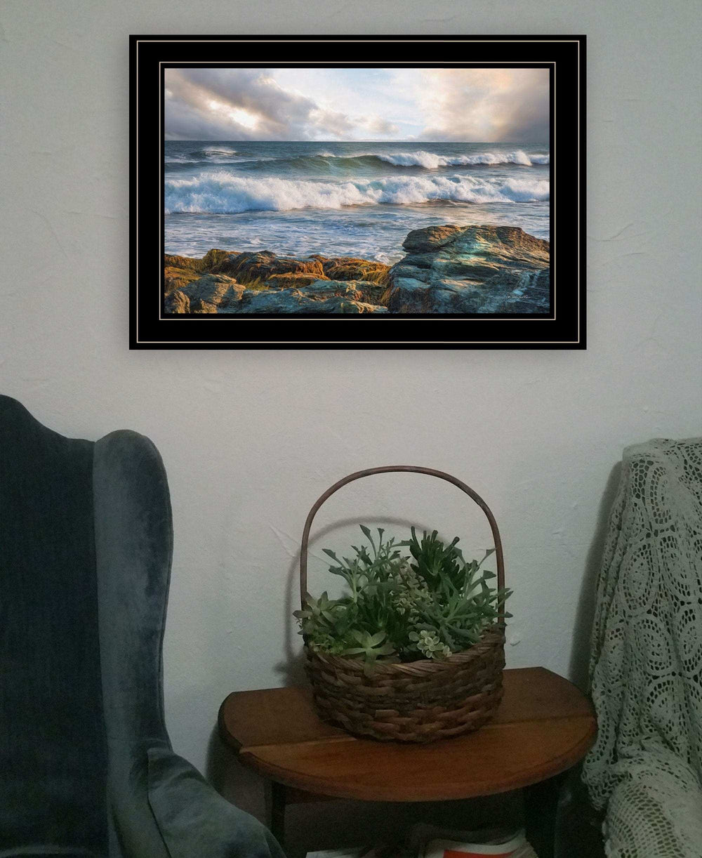 The Clearing 2 Black Framed Print Wall Art - Homeroots - Flyclothing LLC