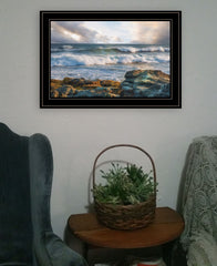 The Clearing 2 Black Framed Print Wall Art - Homeroots