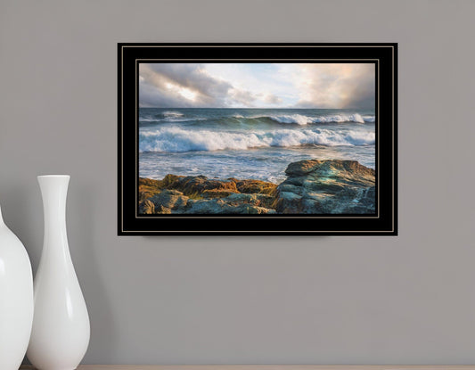 The Clearing 2 Black Framed Print Wall Art - Homeroots