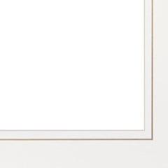 Nina Says 1 White Framed Print Wall Art - Homeroots