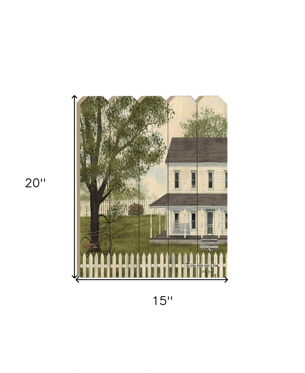 Green Green Grass of Home Unframed Print Wall Art - Homeroots - Flyclothing LLC