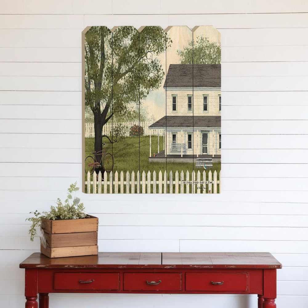 Green Green Grass of Home Unframed Print Wall Art - Homeroots