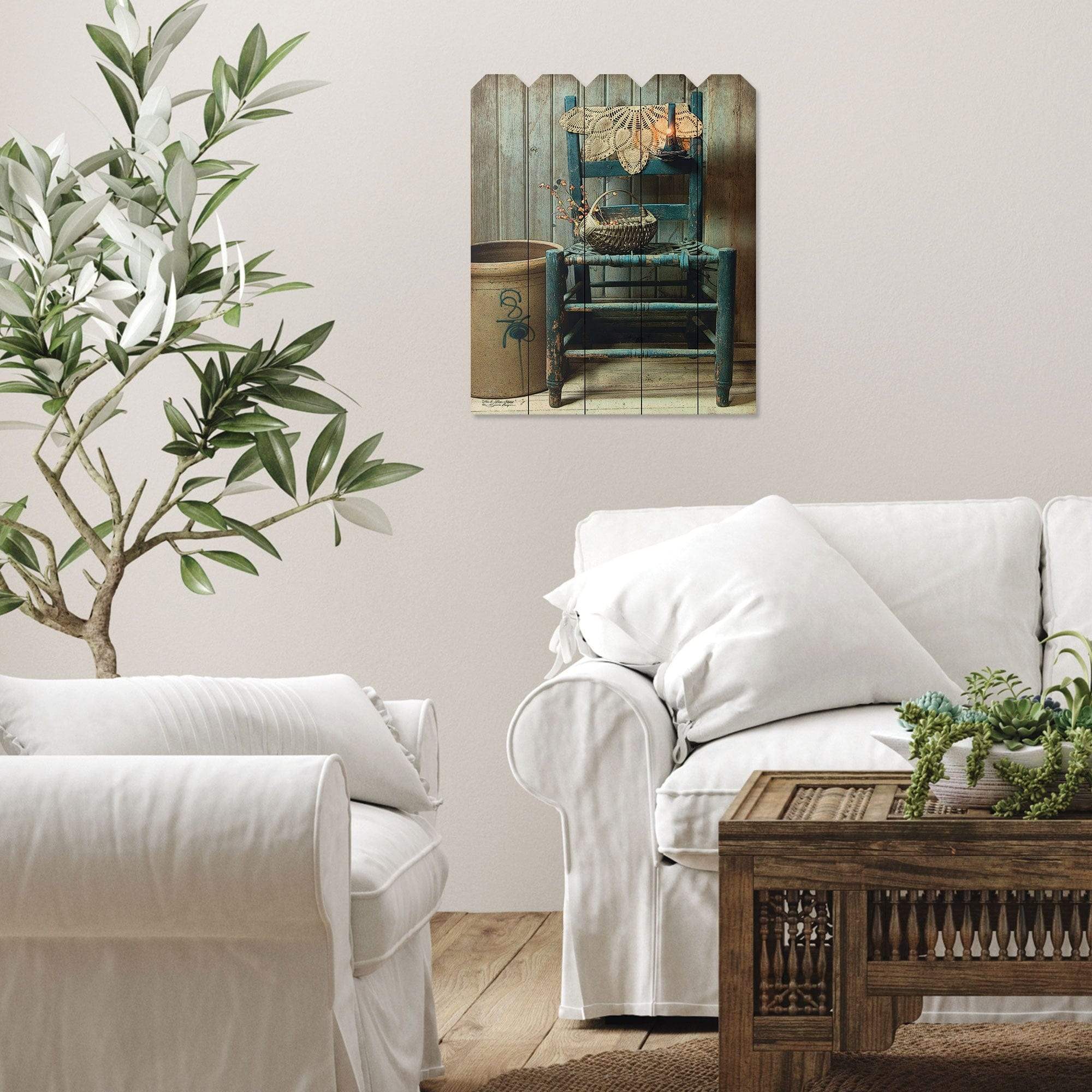 This Old Chair Unframed Print Wall Art - Homeroots - Flyclothing LLC