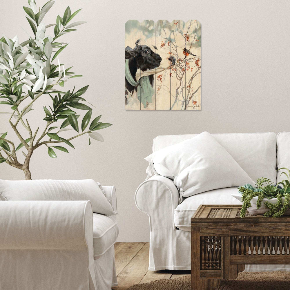 Winter Robin Unframed Print Wall Art - Homeroots - Flyclothing LLC