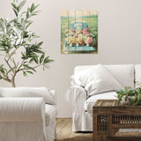 Flowers for Sale 1 Unframed Print Wall Art - Homeroots - Flyclothing LLC