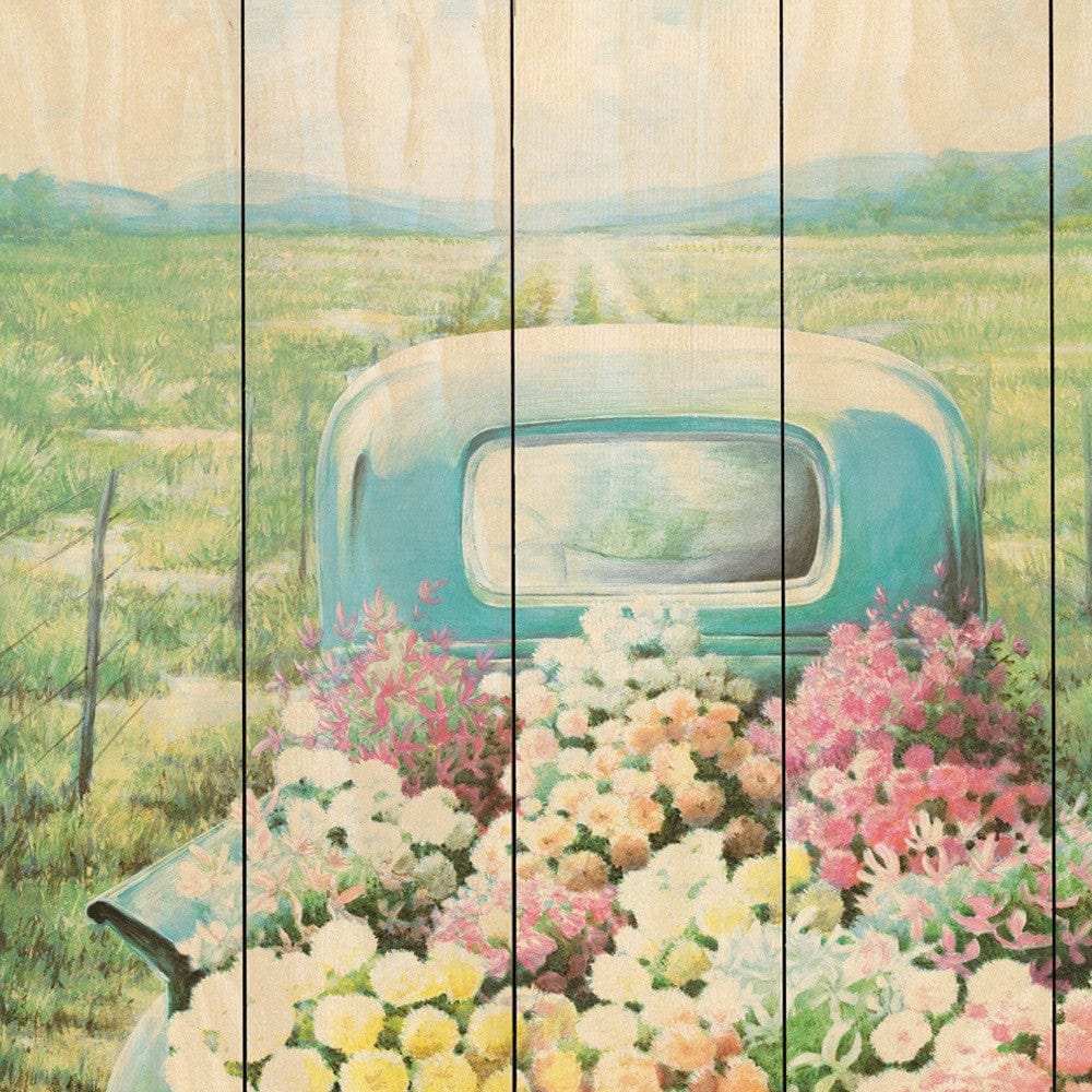 Flowers for Sale 1 Unframed Print Wall Art - Homeroots - Flyclothing LLC