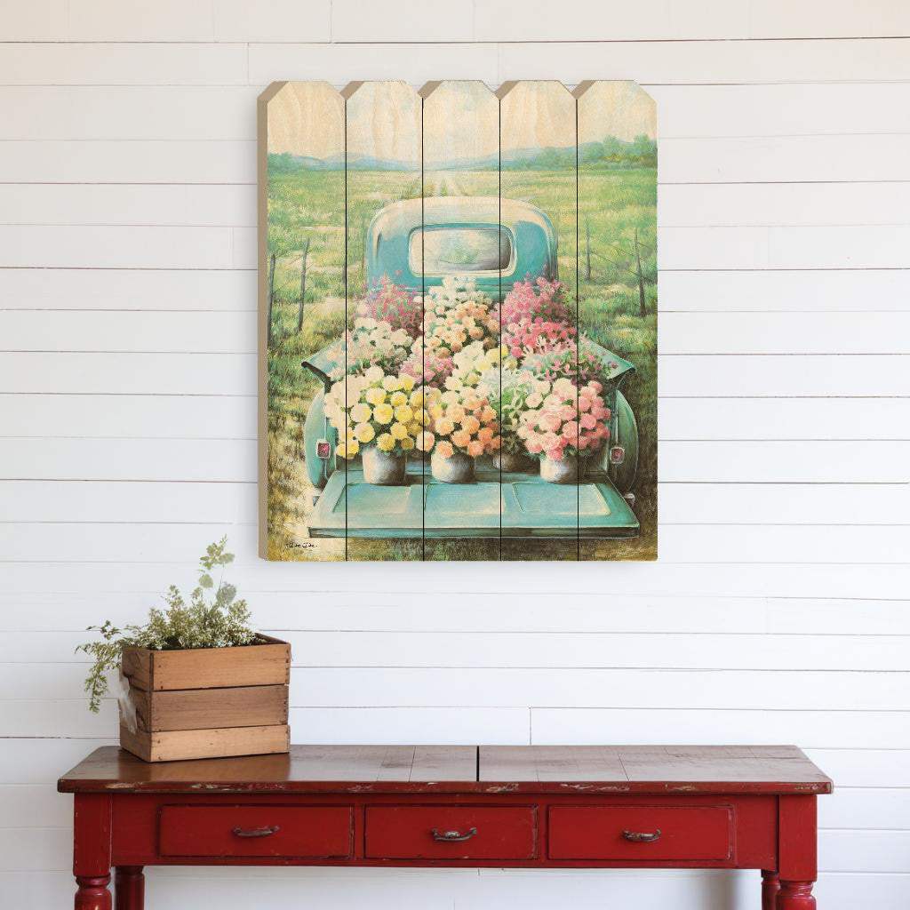 Flowers for Sale 1 Unframed Print Wall Art - Homeroots - Flyclothing LLC