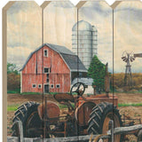 The Old Tractor Unframed Print Wall Art - Homeroots - Flyclothing LLC