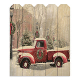 Snowy Day in Wellsboro Unframed Print Wall Art - Homeroots