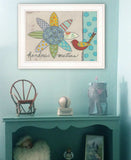 Kindness Matters 1 White Framed Print Wall Art - Homeroots - Flyclothing LLC