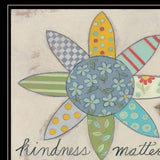 Kindness Matters 2 Black Framed Print Wall Art - Homeroots