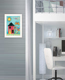 No Place Like Home 1 White Framed Print Wall Art - Homeroots - Flyclothing LLC