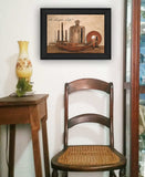 A Simple Life 1 Black Framed Print Wall Art - Homeroots - Flyclothing LLC