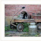 Milk Wagon 2 White Framed Print Wall Art - Homeroots - Flyclothing LLC