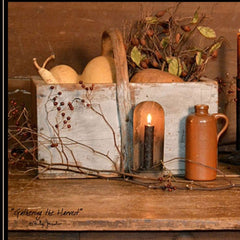 Gathering The Harvest 3 Black Framed Print Kitchen Wall Art - Homeroots