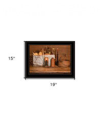 Gathering The Harvest 3 Black Framed Print Kitchen Wall Art - Homeroots