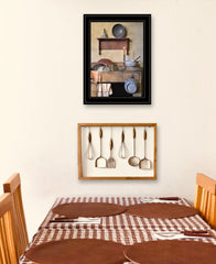 The Kitchen Sink 3 Black Framed Print Kitchen Wall Art - Homeroots