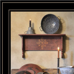 The Kitchen Sink 3 Black Framed Print Kitchen Wall Art - Homeroots