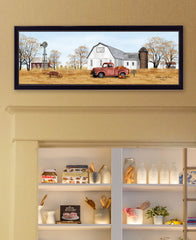 Autumn on the Farm Black Framed Print Wall Art - Homeroots