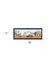 Autumn on the Farm Black Framed Print Wall Art - Homeroots