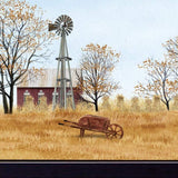 Autumn on the Farm Black Framed Print Wall Art - Homeroots - Flyclothing LLC