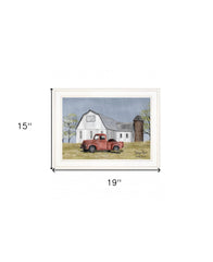 Spring Rain 2 White Framed Print Wall Art