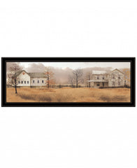 Peaceful Homestead 2 Black Framed Print Wall Art - Homeroots