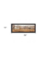 Peaceful Homestead 2 Black Framed Print Wall Art - Homeroots