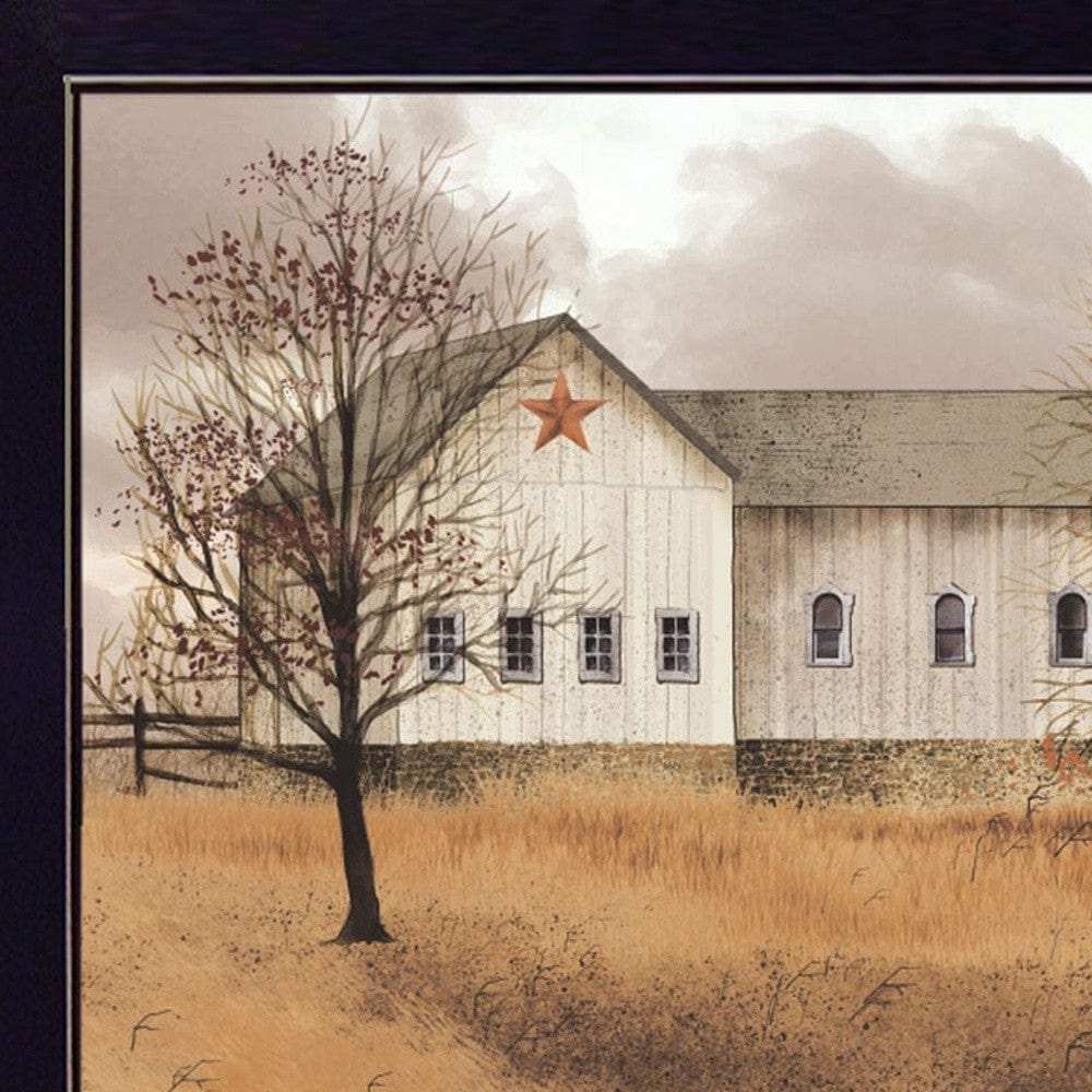 Peaceful Homestead 3 Black Framed Print Wall Art - Homeroots - Flyclothing LLC