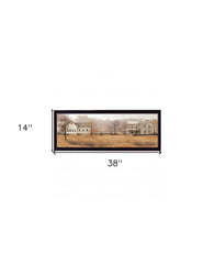 Peaceful Homestead 3 Black Framed Print Wall Art - Homeroots